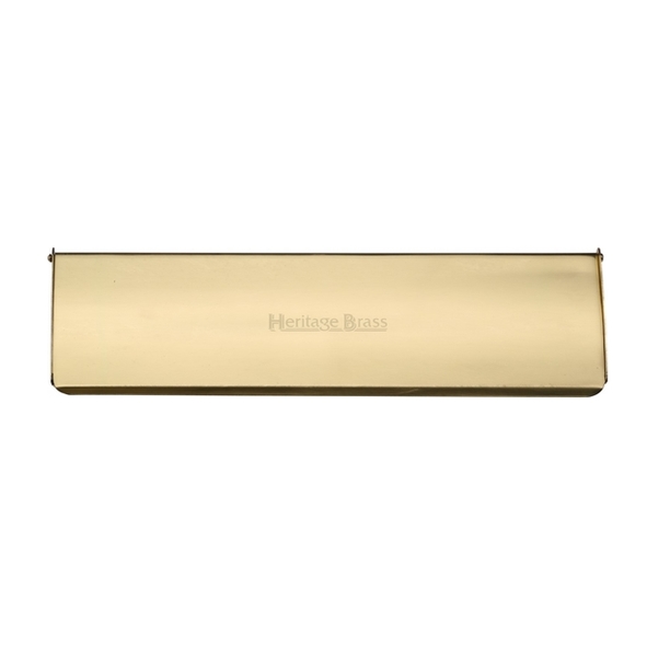 AA54 • 280 x 082mm • Polished Brass • Foam Lined • Internal Letter Tidy